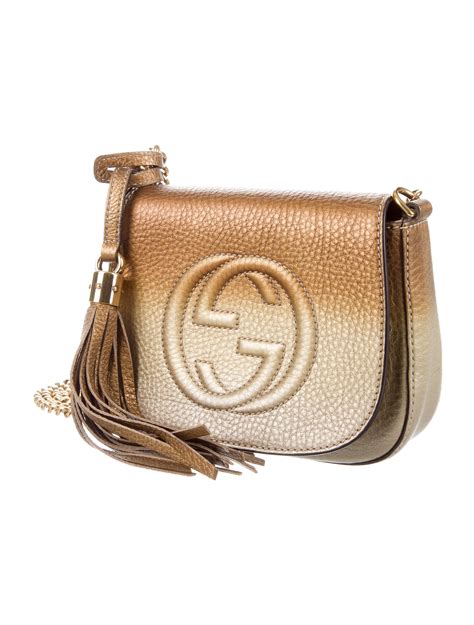 gucci soho foldover crossbody|Gucci soho crossbody colors.